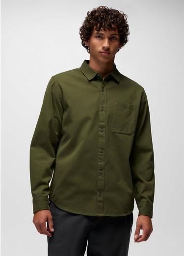 Arbored Long Sleeve Shirt, Color: Cargo Green, image 9