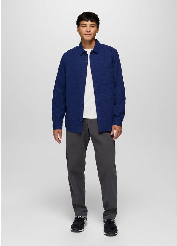 Arbored Long Sleeve Shirt, Color: Capulet Blue Freestyle, image 5