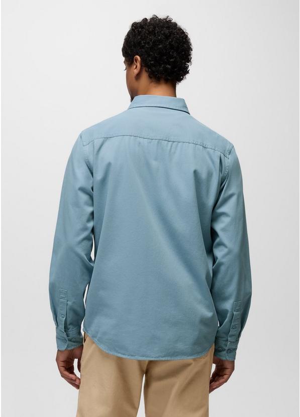 Arbored Long Sleeve Shirt, Color: Glacier Skies, image 2