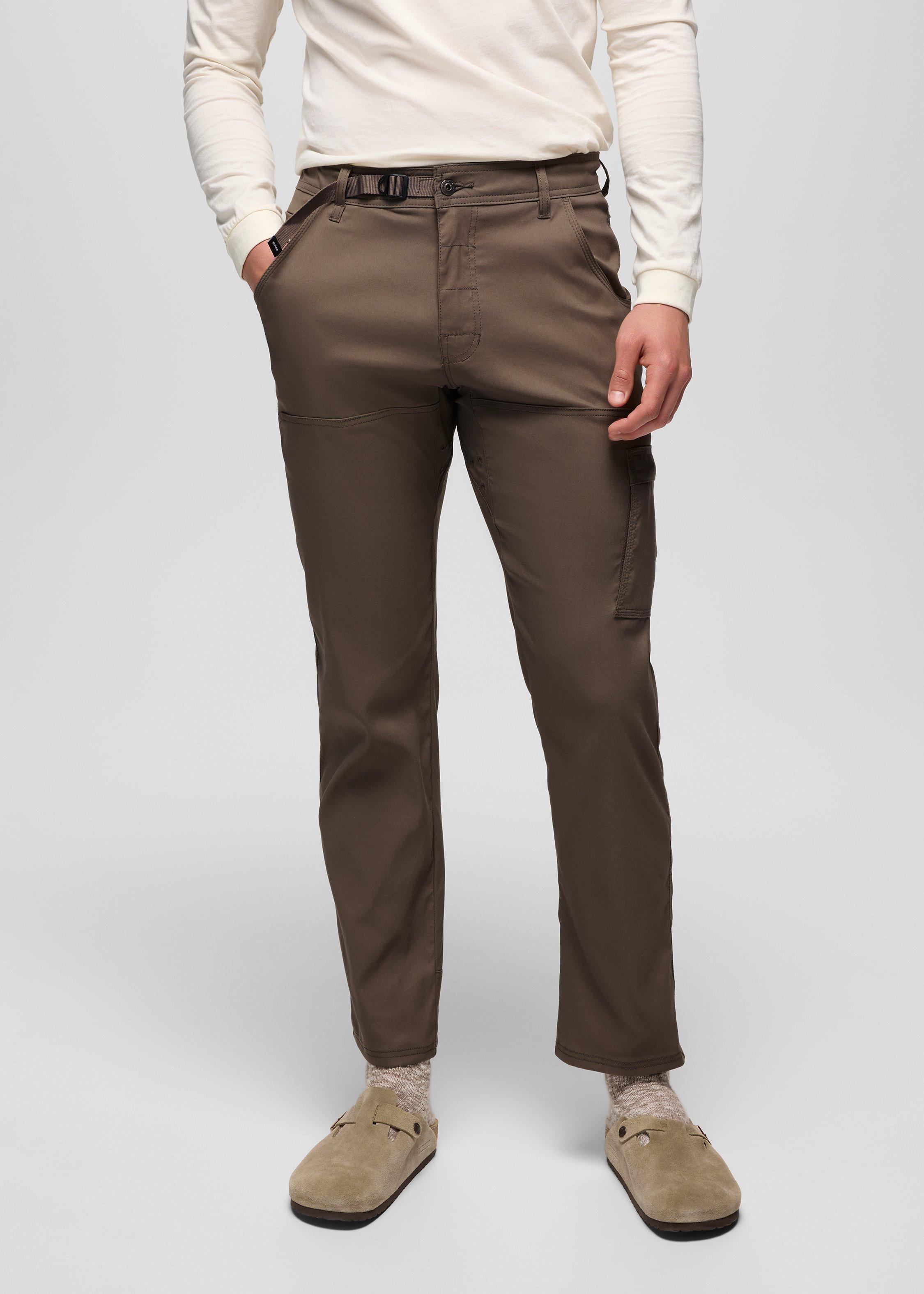 Mens prAna Stretch Zion&trade; Standard Pant - Mud