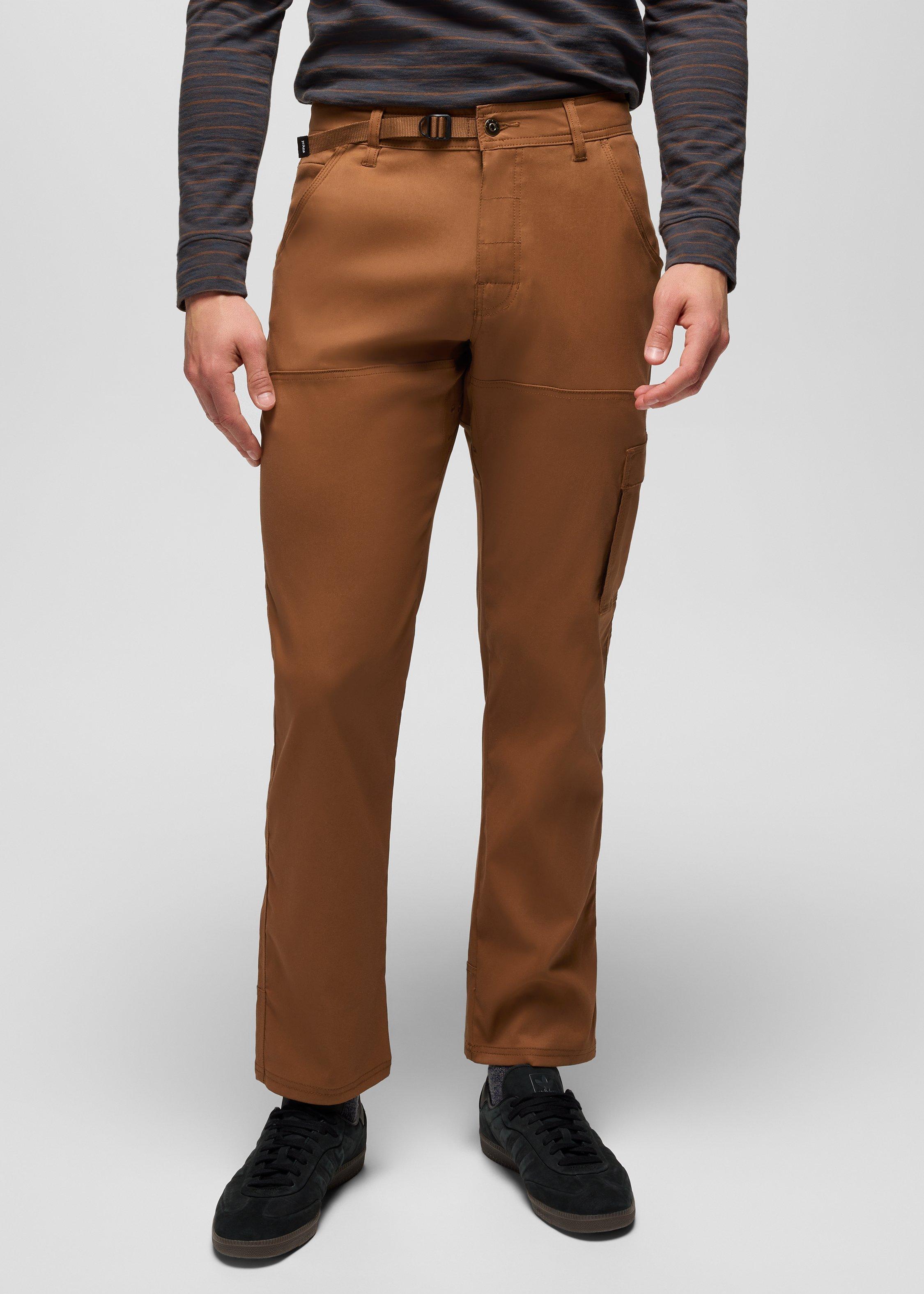 Mens prAna Stretch Zion&trade; Standard Pant - Sepia