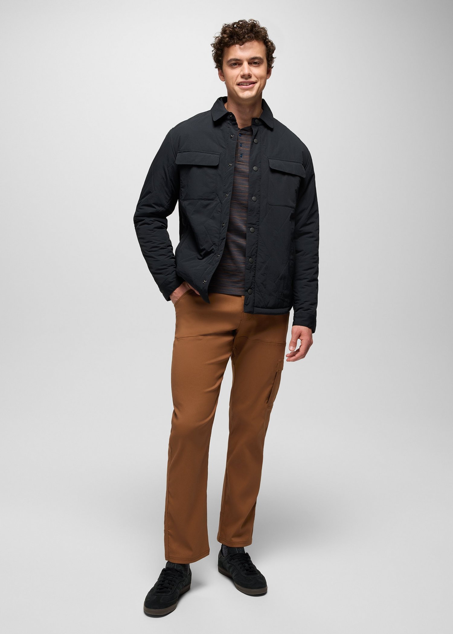 Mens prAna Stretch Zion™ Standard Pant - Sepia