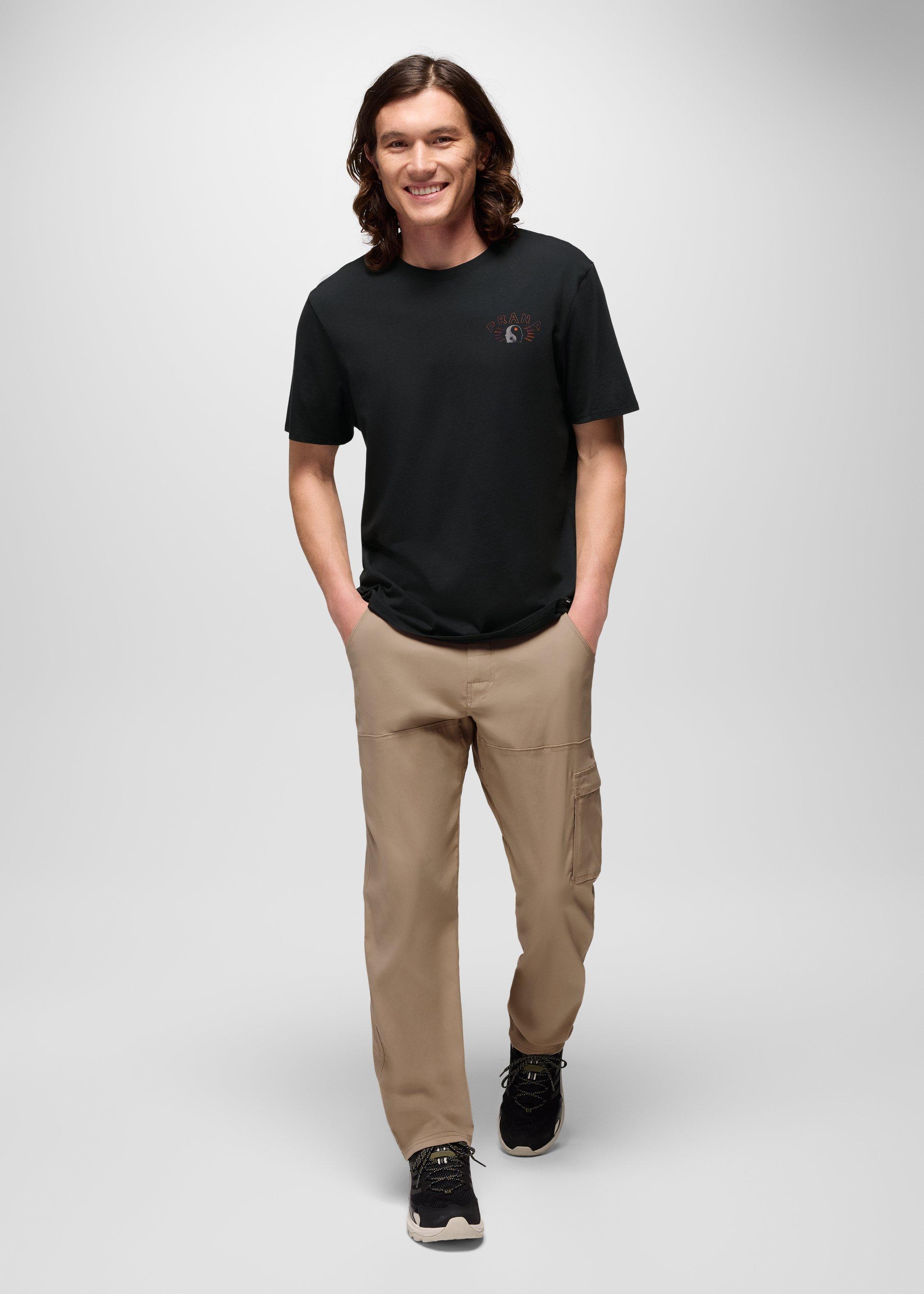 Mens prAna Stretch Zion&trade; Standard Pant - Sandbar