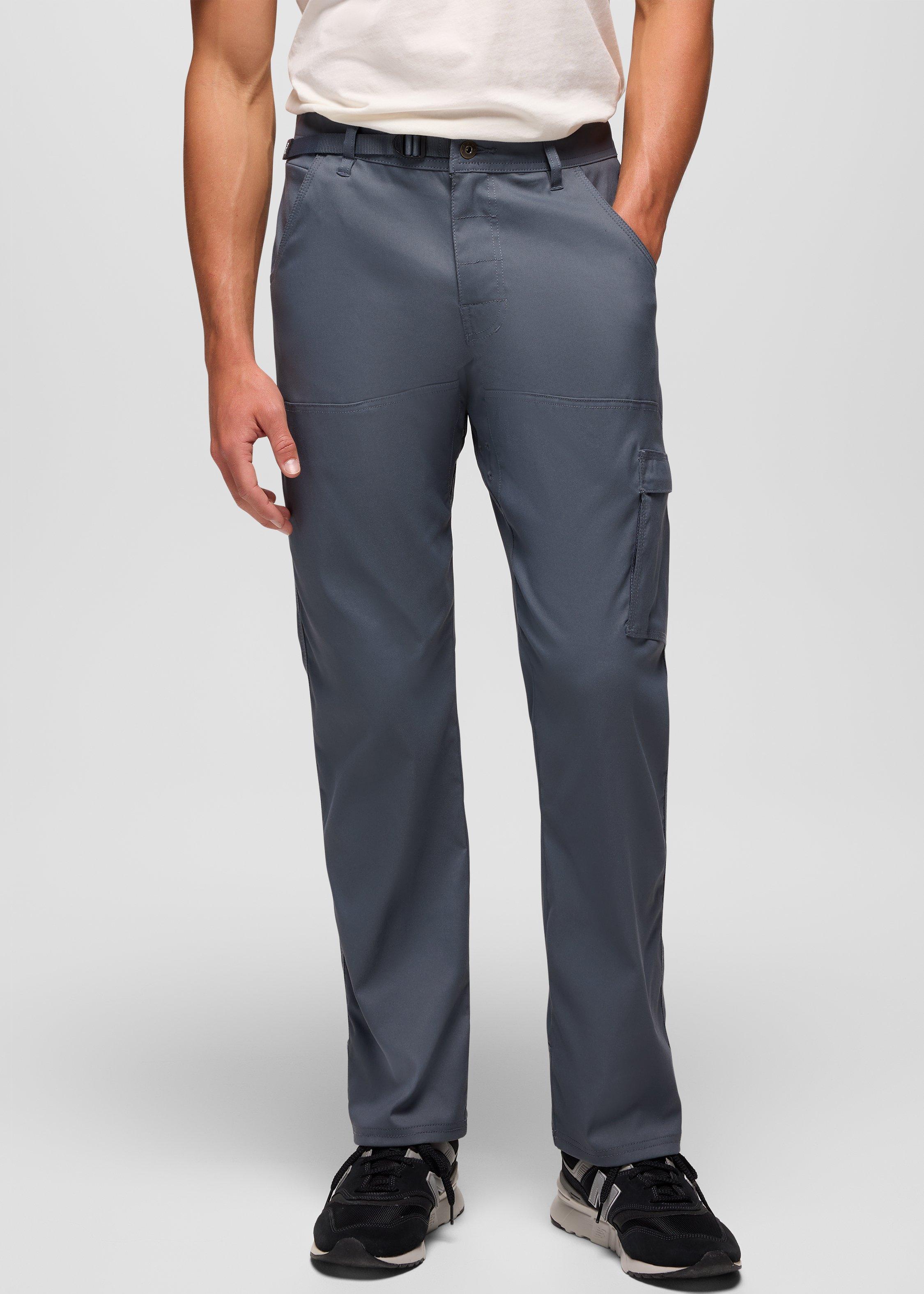 Mens prAna Stretch Zion&trade; Standard Pant - Thundercloud