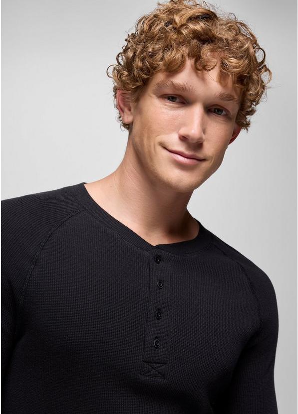 Touchstone Henley, Color: Black Heather, image 3