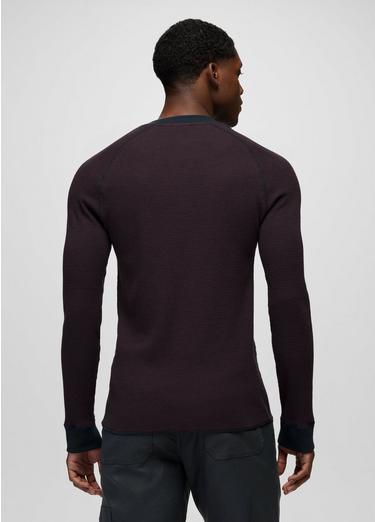 Touchstone Henley, Color: Cacao Stripe, image 6