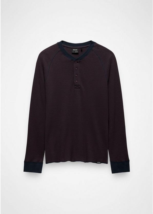 Touchstone Henley, Color: Cacao Stripe, image 6
