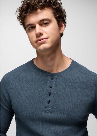 Touchstone Henley, Color: Stormy Night Heather, image 3