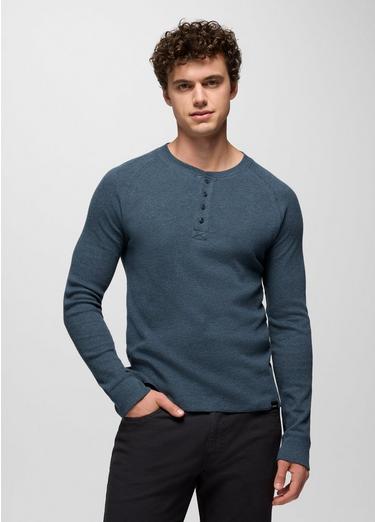 Touchstone Henley, Color: Stormy Night Heather, image 1
