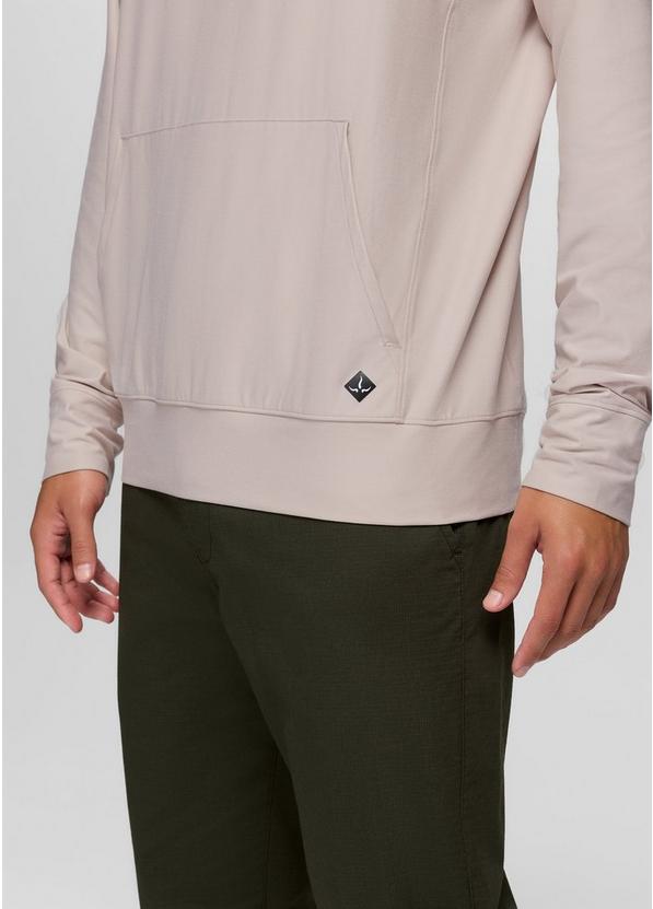 Altitude Tracker Light Hoodie, Color: Almond Heather, image 4