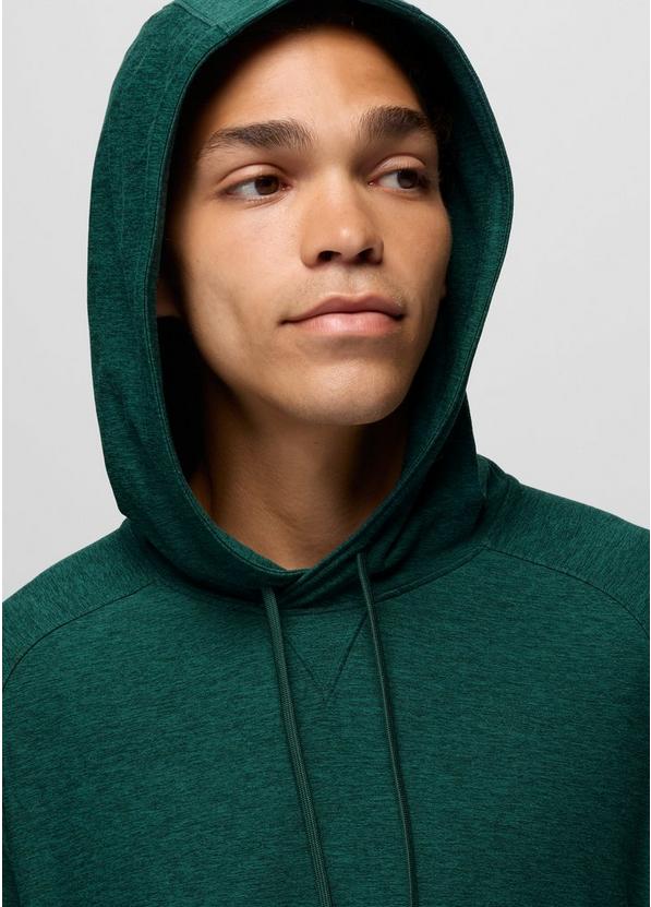 Altitude Tracker Light Hoodie, Color: Root Green Heather, image 3