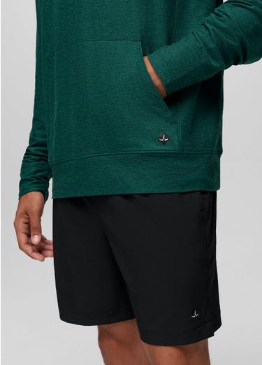 Altitude Tracker Light Hoodie, Color: Root Green Heather, image 20