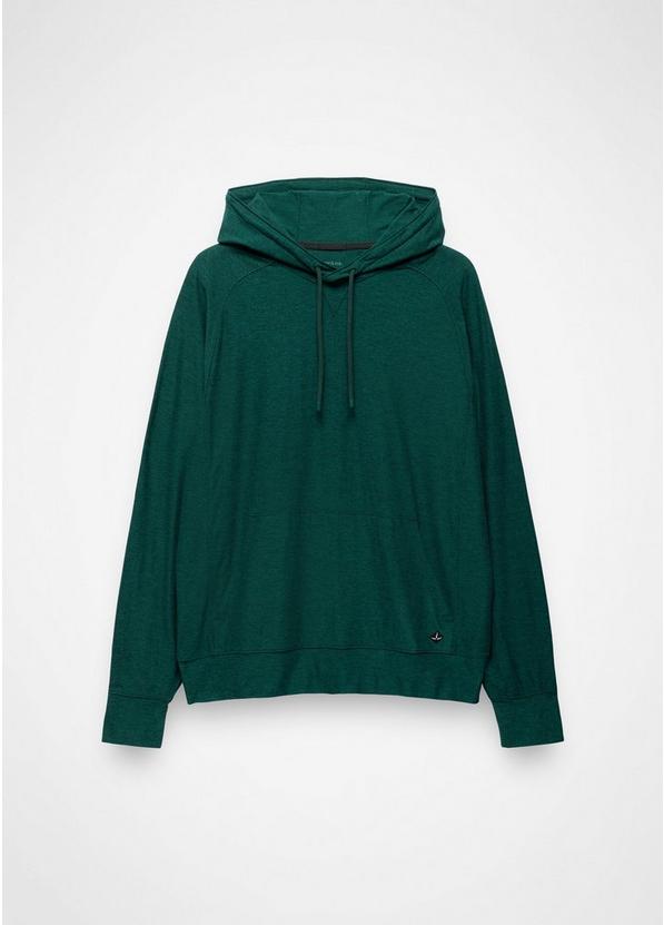 Altitude Tracker Light Hoodie, Color: Root Green Heather, image 6
