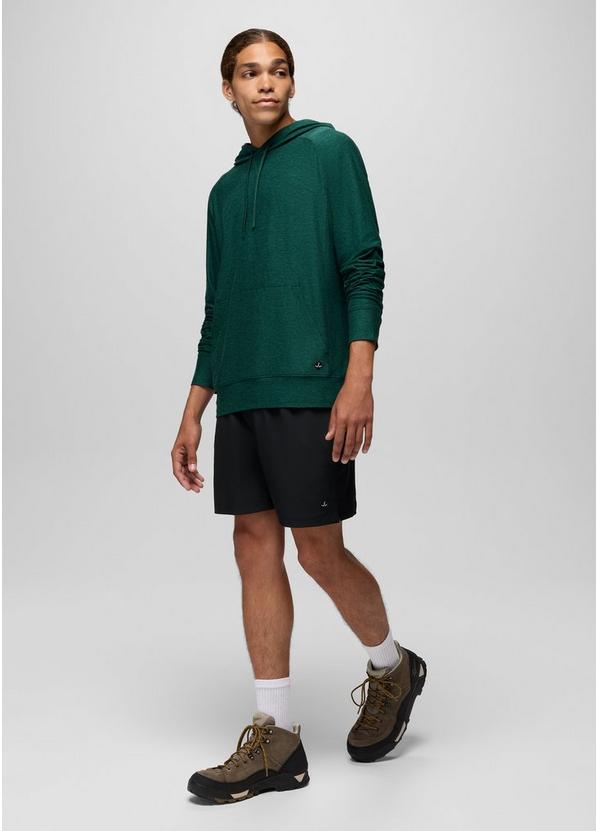 Altitude Tracker Light Hoodie, Color: Root Green Heather, image 5