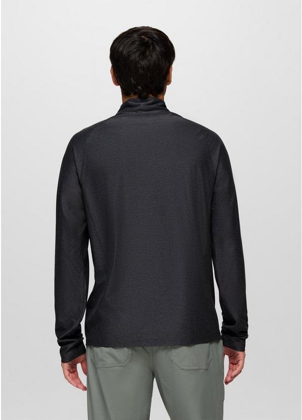 Altitude Tracker Light 1/4 Zip, Color: Black Heather, image 2