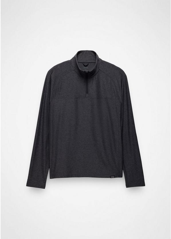 Altitude Tracker Light 1/4 Zip, Color: Black Heather, image 6
