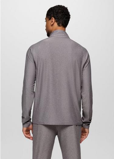Altitude Tracker Light 1/4 Zip, Color: Medium Heather Grey, image 10