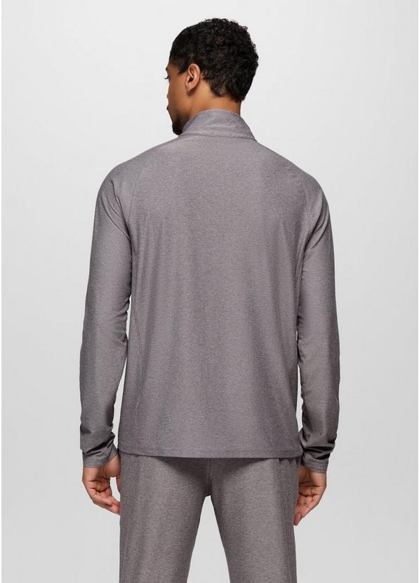 Altitude Tracker Light 1/4 Zip, Color: Medium Heather Grey, image 2