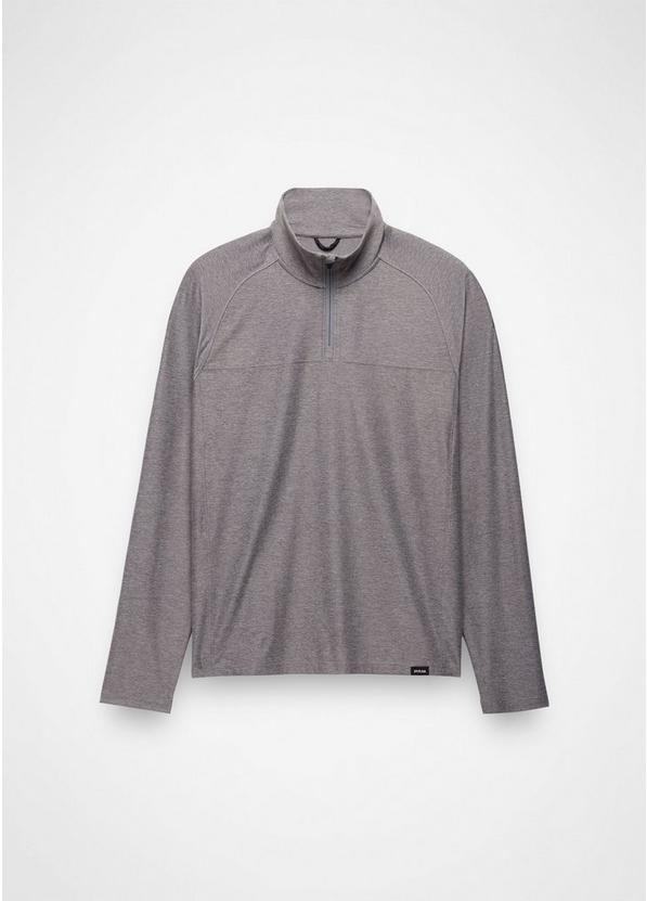 Altitude Tracker Light 1/4 Zip, Color: Medium Heather Grey, image 6
