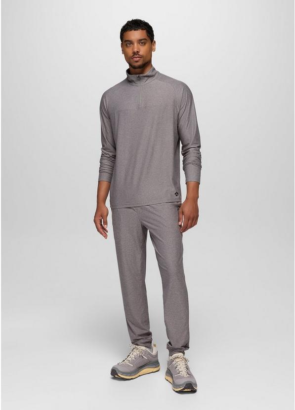 Altitude Tracker Light 1/4 Zip, Color: Medium Heather Grey, image 5