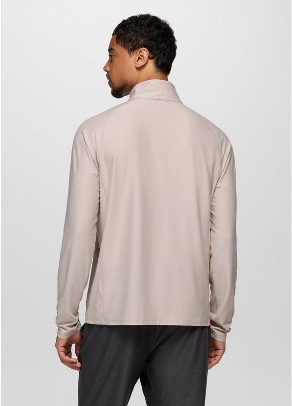 Altitude Tracker Light 1/4 Zip, Color: Almond Heather, image 2