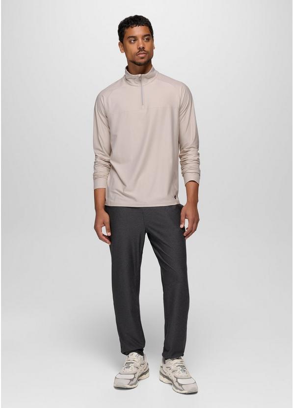 Altitude Tracker Light 1/4 Zip, Color: Almond Heather, image 7
