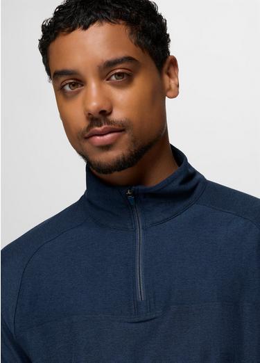 Altitude Tracker Light 1/4 Zip, Color: Nautical Heather, image 3