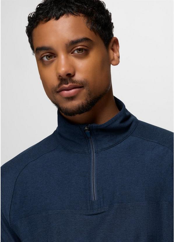 Altitude Tracker Light 1/4 Zip, Color: Nautical Heather, image 3
