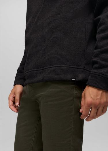 Two Harbors 1/4 Zip Sweater, Color: Black Heather, image 8