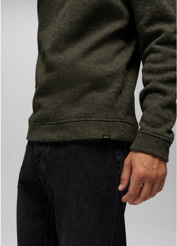 Two Harbors 1/4 Zip Sweater, Color: Spruce Heather, image 4