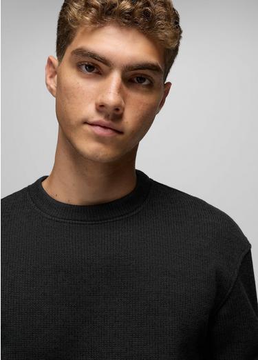 Two Harbors Sweater Crew, Color: Black Heather, image 7