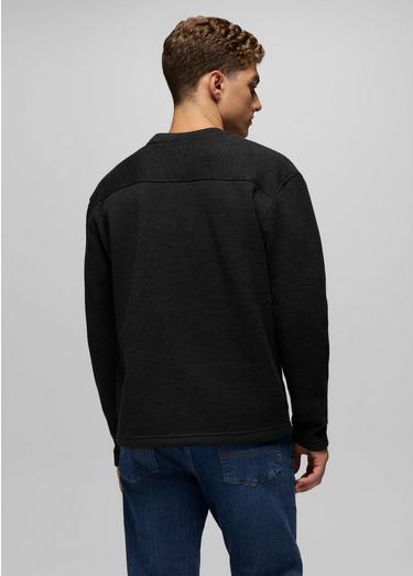 Two Harbors Sweater Crew, Color: Black Heather, image 6