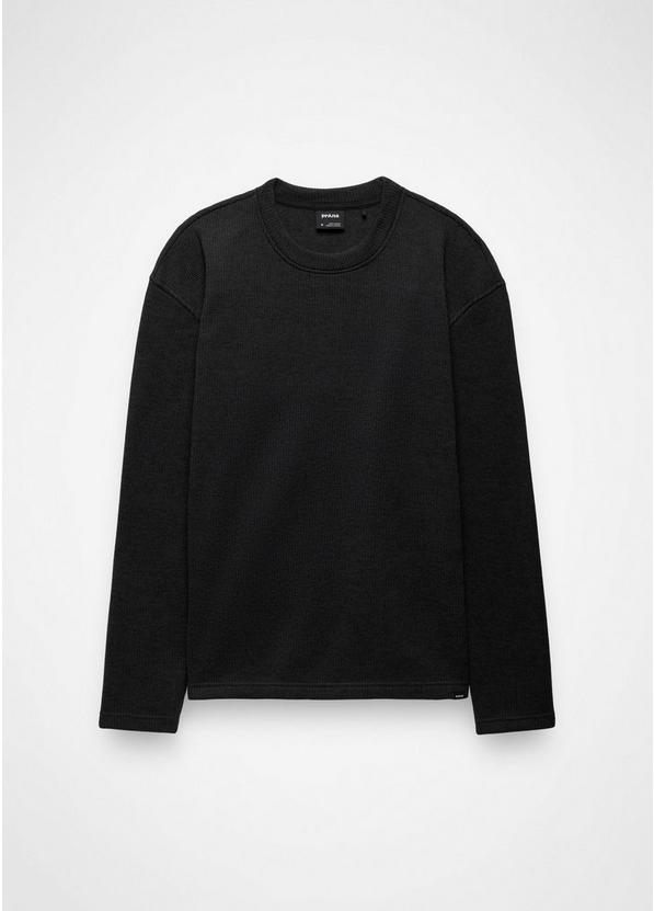 Two Harbors Sweater Crew, Color: Black Heather, image 6