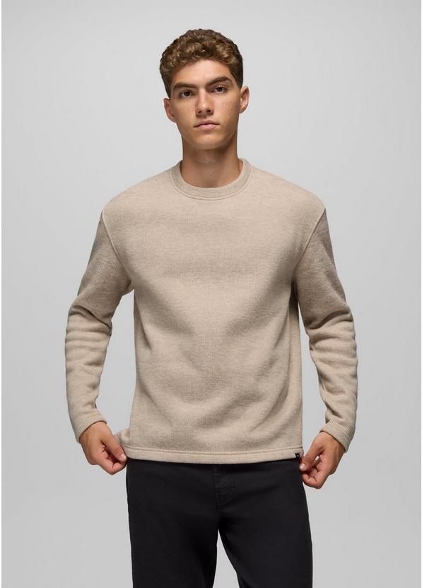 Two Harbors Sweater Crew, Color: Oatmeal Heather, image 1