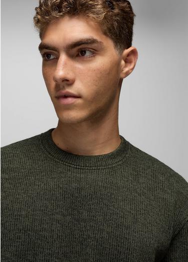 Two Harbors Sweater Crew, Color: Spruce Heather, image 11