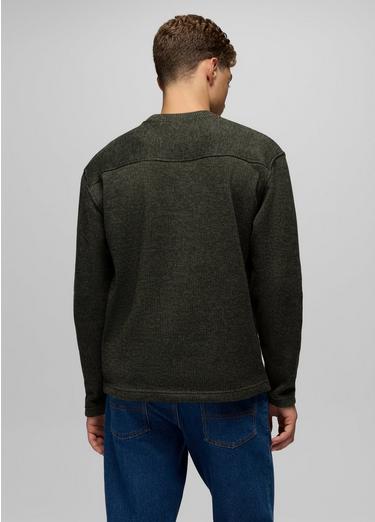 Two Harbors Sweater Crew, Color: Spruce Heather, image 10