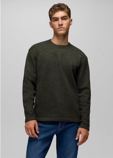 Two Harbors Sweater Crew, Color: Spruce Heather, image 9