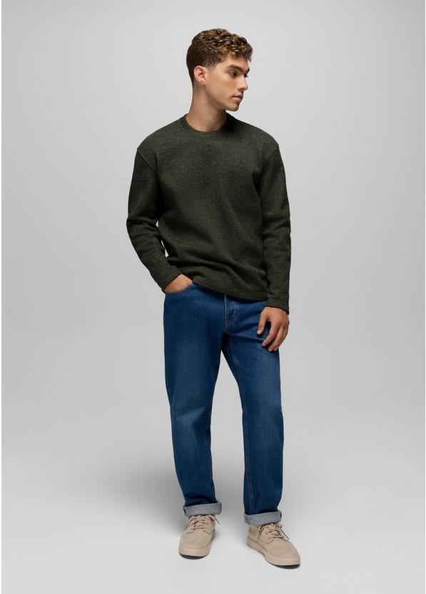 Two Harbors Sweater Crew, Color: Spruce Heather, image 5