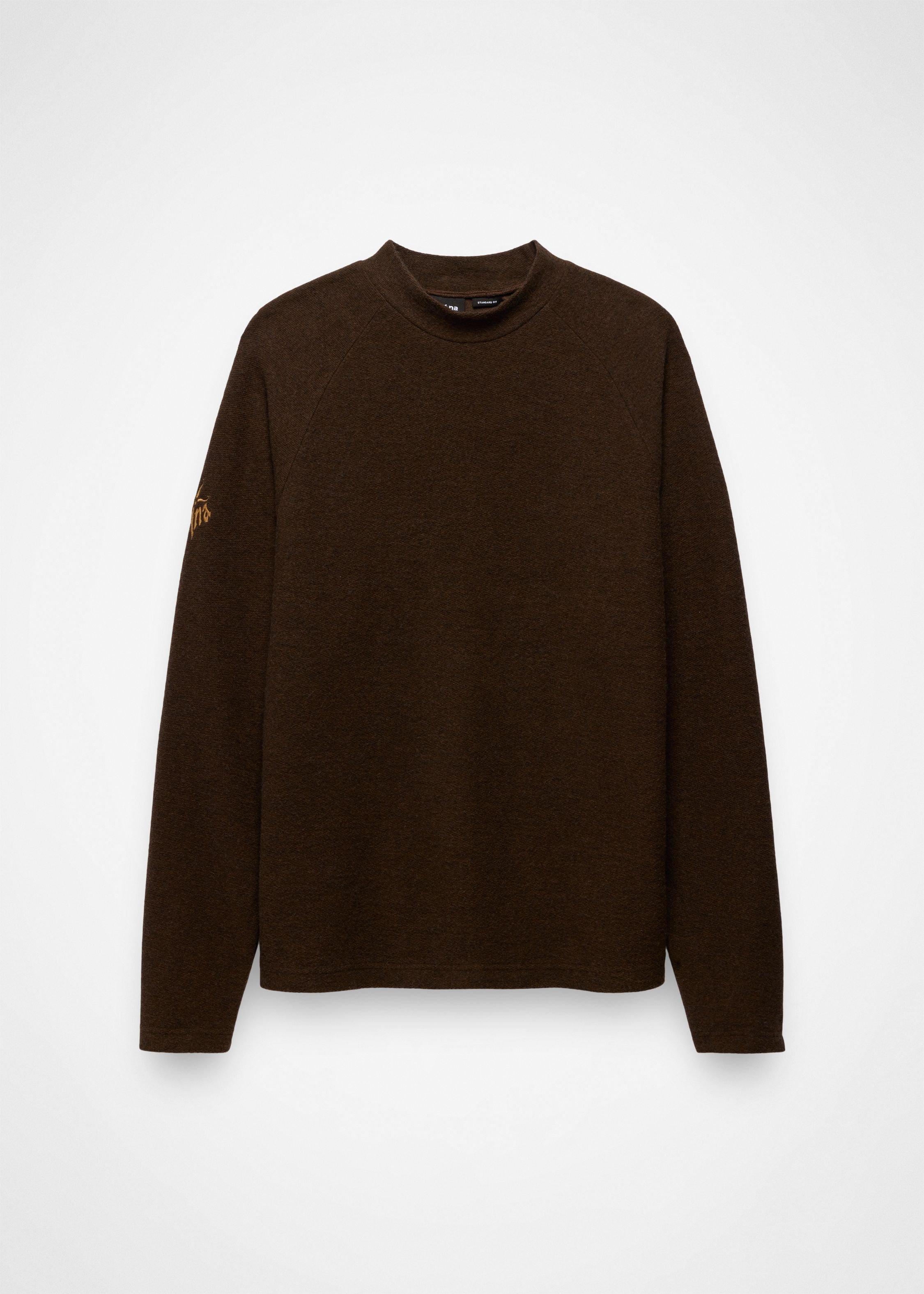 Gender Neutral prAna Heritage Snug Bug Crew - Dark Roast