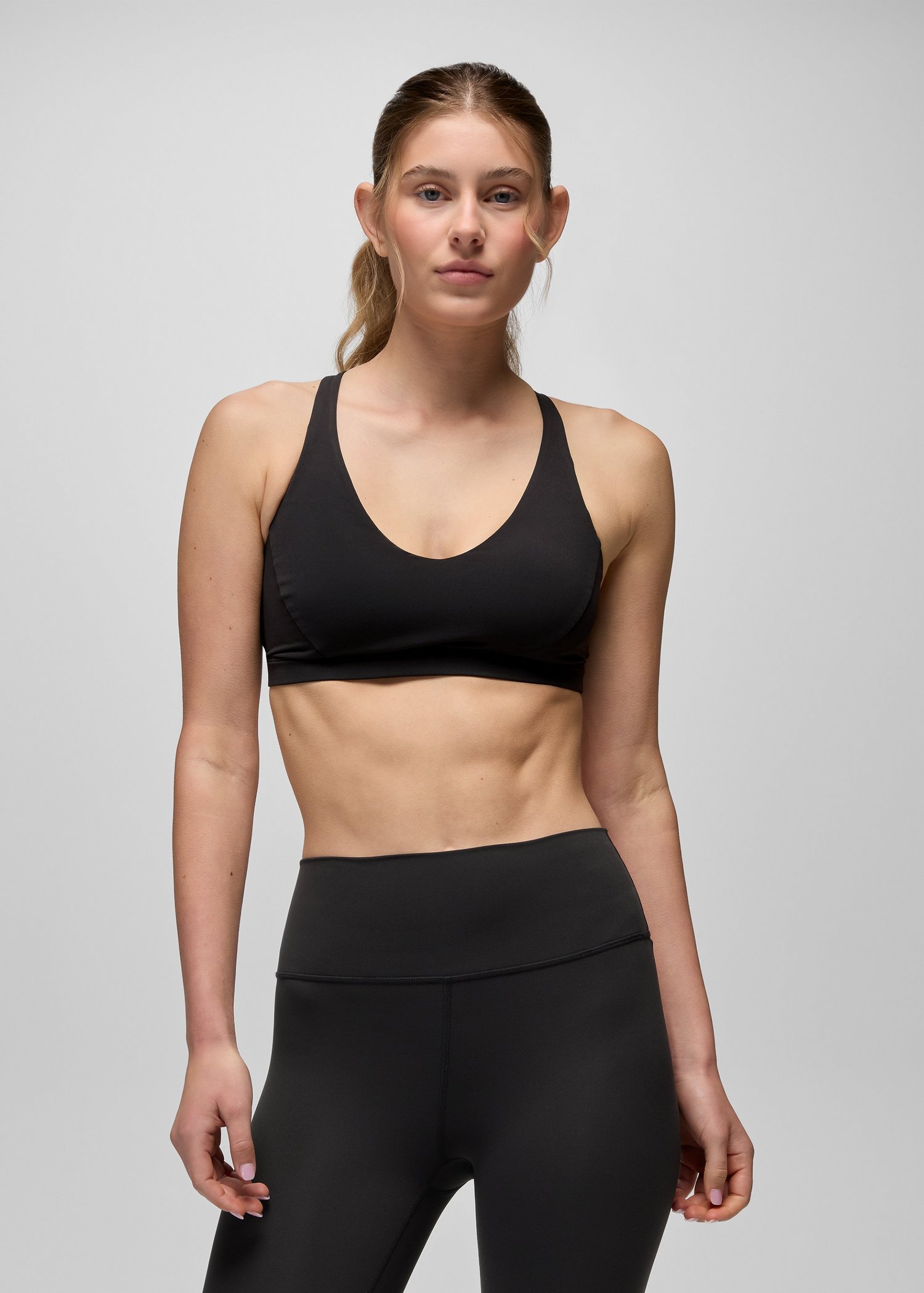 Womens prAna Luxara™ SwiftMove Bra - Black