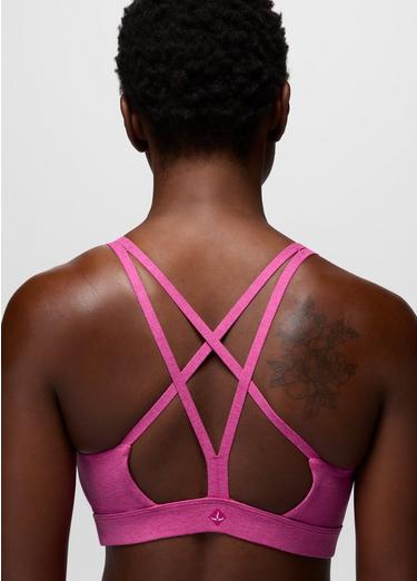 Heavana Everyday Bra D/DD, Color: Berry Beam Heather, image 4