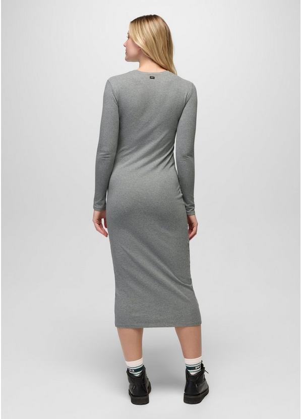 Lotus Midi Dress, Color: Heather Grey, image 2