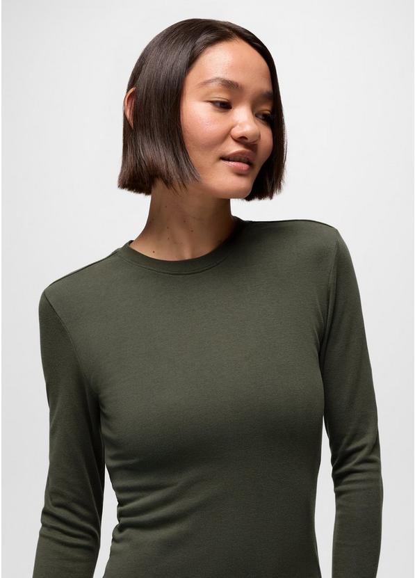 Lotus Midi Dress, Color: Spruce, image 3