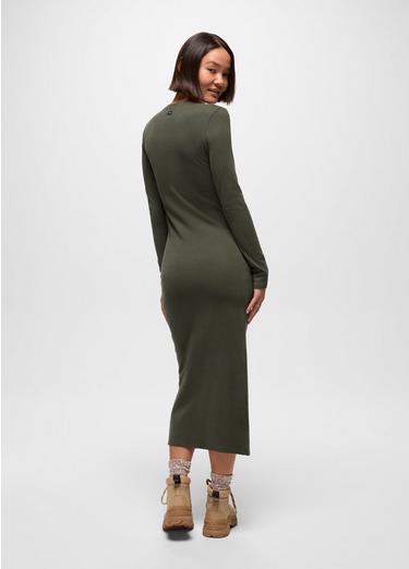 Lotus Midi Dress, Color: Spruce, image 6