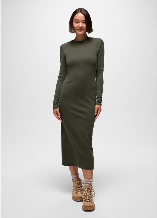 Lotus Midi Dress, Color: Spruce, image 1