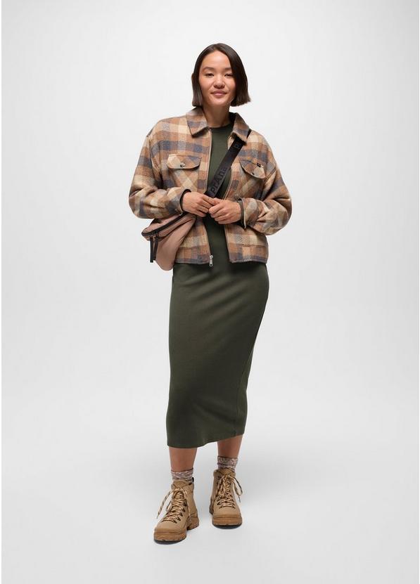 Lotus Midi Dress, Color: Spruce, image 4