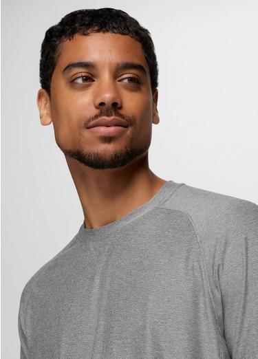 Altitude Tracker Light Crew, Color: Medium Heather Grey, image 7