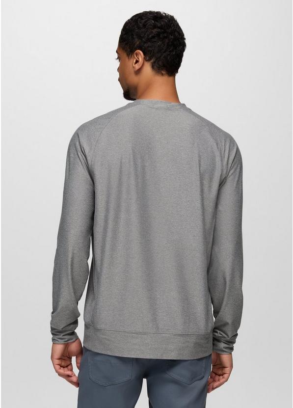 Altitude Tracker Light Crew, Color: Medium Heather Grey, image 2