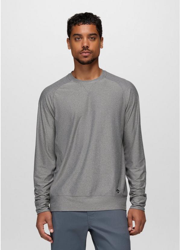 Altitude Tracker Light Crew, Color: Medium Heather Grey, image 1