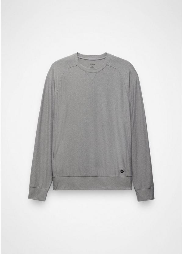 Altitude Tracker Light Crew, Color: Medium Heather Grey, image 6